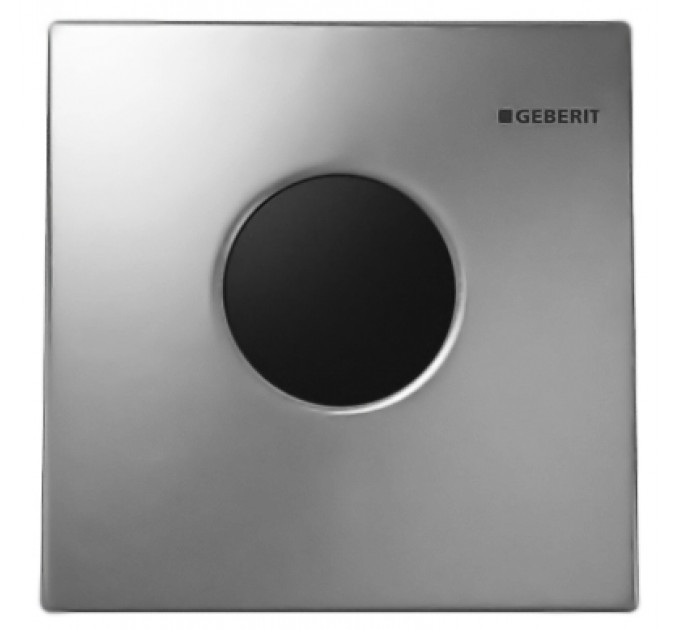 Кнопка смыва Geberit 13х0.9х13 для унитазов, металл, цвет хром (116021215)