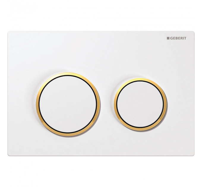 Кнопка смыва Geberit Omega 21.2х1х14.2 для инсталляции, пластик, цвет (115085KK1)