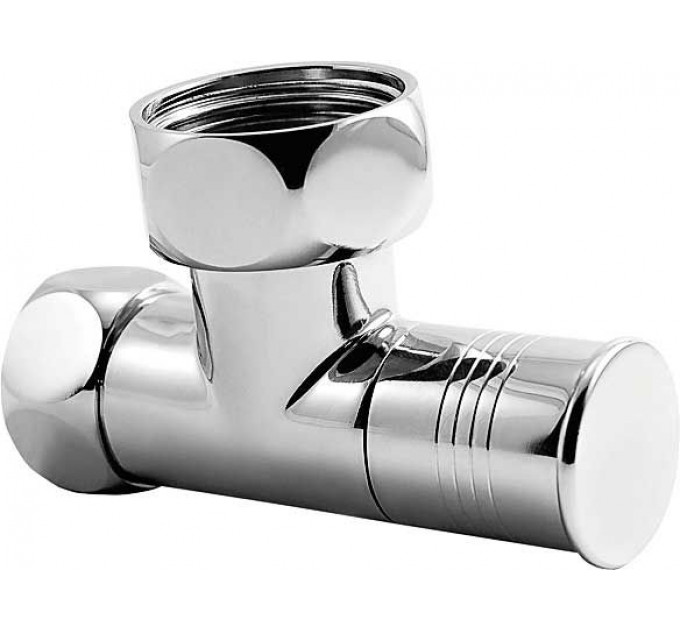 Вентиль запорный угловой 3/4''х1'' г/г (Круглый) для п/с (пара)