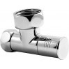 Вентиль запорный угловой 3/4''х1'' г/г (Круглый) для п/с (пара)