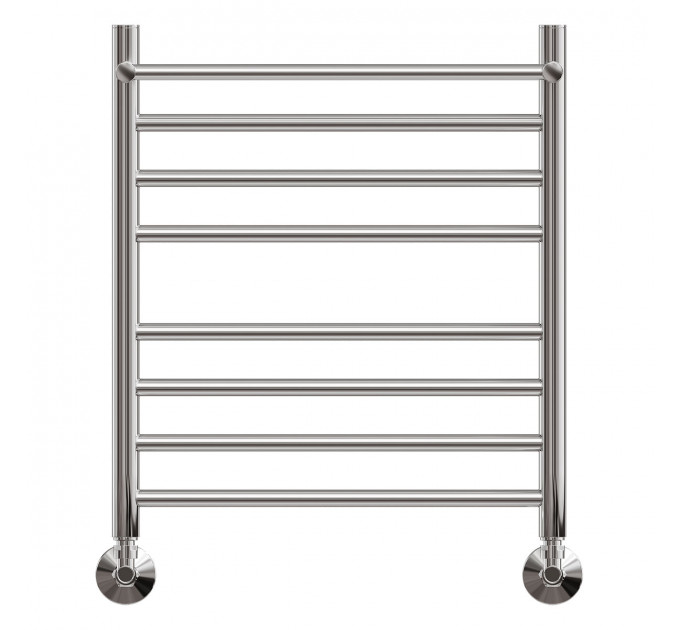 Полотенцесушитель водяной Point PN10156SP П7 500x600 с полкой, хром