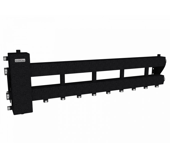 Балансировочный коллектор BM-150-5D (до 150 кВт, подкл. котла G 1½″, 4 контура G 1″ + боковой контур G 1½″)