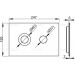 Alca Plast TURN-INOX Кнопка управления TURN INOX