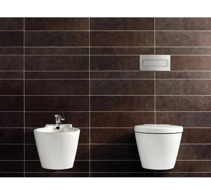 597252 Панель смыва Visign for Style 12 пластик/хром 5 Viega