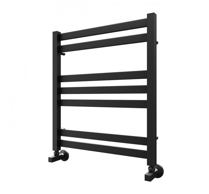 Полотенцесушитель водяной Lemark Bellario LM68607BL П7 500x600, черный