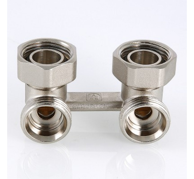 Узел угловой для нижнего подключения Valtec 3/4" х 3/4"ЕК VT.345.NA.05