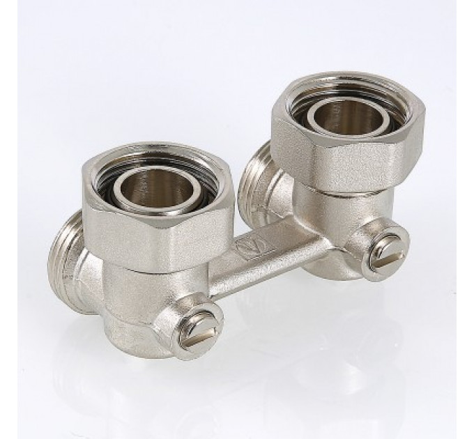 Узел угловой для нижнего подключения Valtec 3/4" х 3/4"ЕК VT.345.NA.05