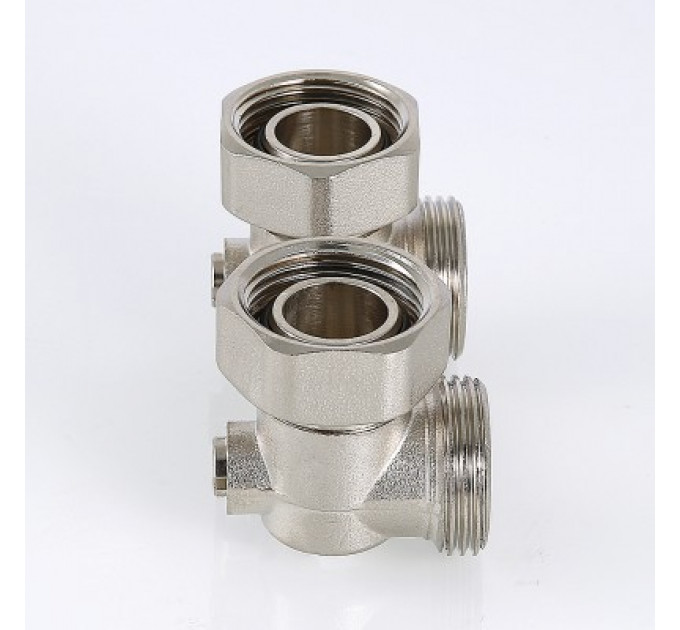 Узел угловой для нижнего подключения Valtec 3/4" х 3/4"ЕК VT.345.NA.05