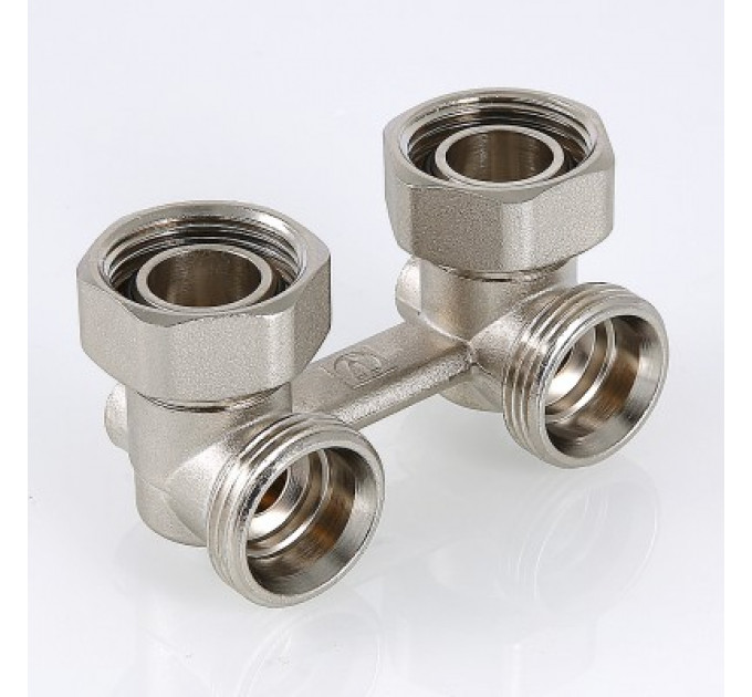 Узел угловой для нижнего подключения Valtec 3/4" х 3/4"ЕК VT.345.NA.05