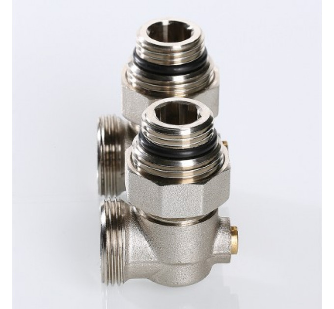 Узел угловой для нижнего подключения Valtec 1/2" х 3/4"ЕК VT.345.KNA.E04