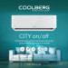 Классическая сплит-система СOOLBERG City (on/off) CS-12SH1-IN/CS-12SH1-OUT