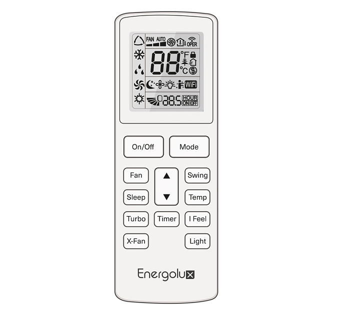 Сплит-система On/Off Energolux BADEN SAS07BD1-A/SAU07BD1-A