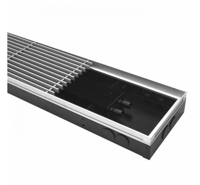 Внутрипольный конвектор iTermic с естественной конвекцией ITT.090.200.4400