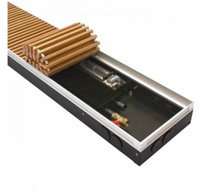 Внутрипольный конвектор iTermic с принудительной конвекцией ITTB.090.250.3200