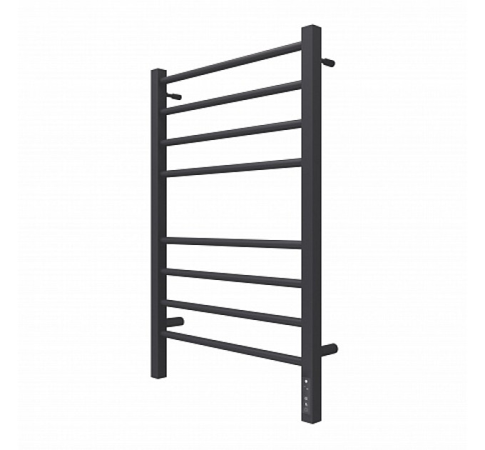 Сицилия П8 500х800 электро КС ЧЕРНЫЙ МУАР ( new встроен диммер) Полотенцесушитель TERMINUS