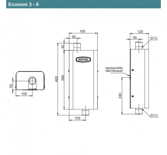 Электрокотел ZOTA Econom 4,5
